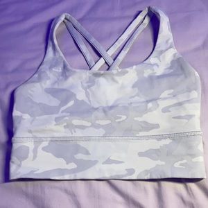Lululemon Energy Longline Sports Bra, Size 4 but can fit size 2
